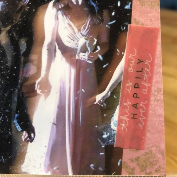 Blush floor length dress - Picture 3 of 5